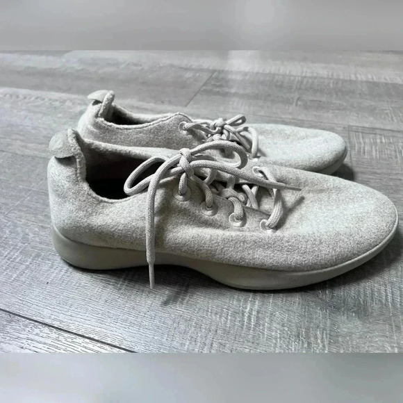 Allbirds Mens Merino Wool Runners in Sand Beige - Picture 7 of 7